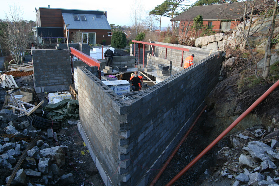 Nyproduktion villa Vstergrds Vale, Nset